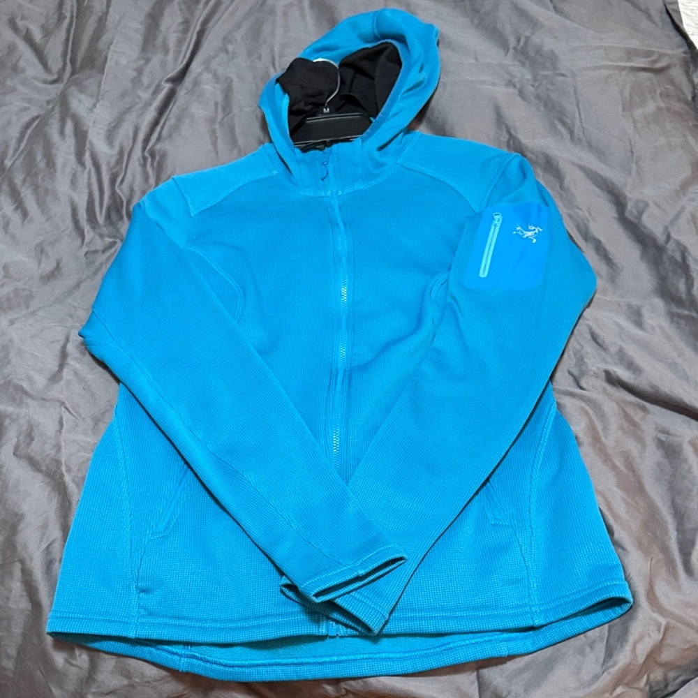Women's Blue Arc'teryx Fleece Jacket Size Medium